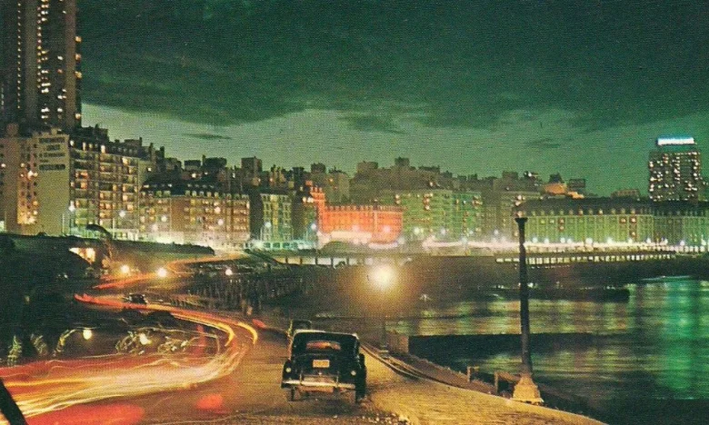 Foto de Mar del Plata en los años sesenta