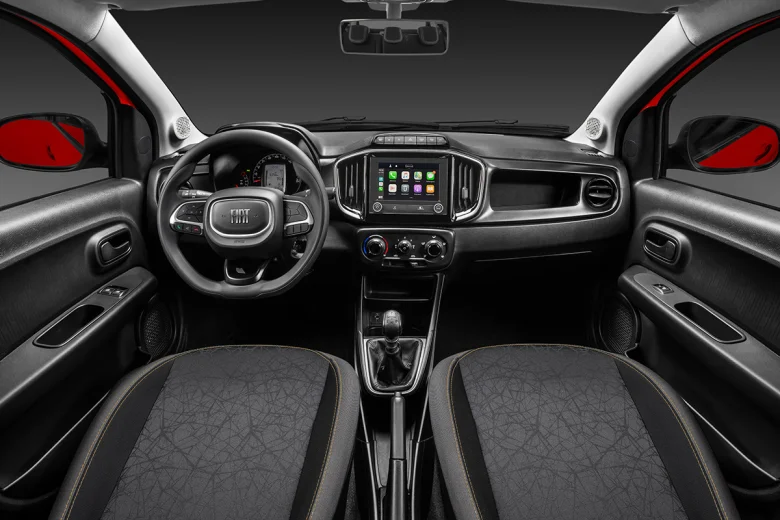 Así es el interior del Fiat Mobi MY 2027.. - S