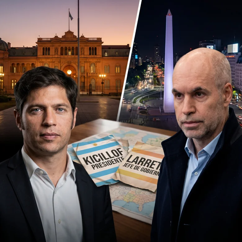Kicillof Larreta